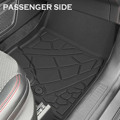KARPAL Floor Mats for 2020-2025 2026 Ford Escape (NOT Fit Hybrid), Custom Fit TPE All Weather Ford Escape Accessories 1st & 2nd Row Floor Liner & Cargo Liner