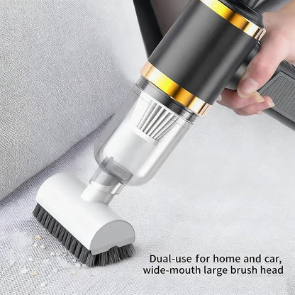 Car Vacuum Portable Cordless,Car Vacuum Cleaner high Power, Home Handheld Vacuum 30Mins Battery,Portable Vacuum Cordless 5000mAh, Small Handheld Vacuum for Car, Home, Pet Cleaning,Office.(Blue)