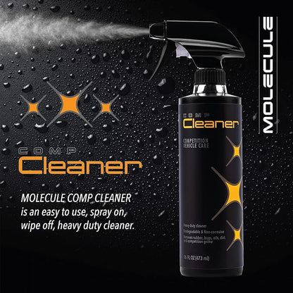 Molecule Competition Cleaner Spray | Heavy-Duty Car Cleaning Spray for Detailing Kits & Automotive Accessories | Removes Oil, Rubber & Grime | Interior & Exterior Safe | 16 Ounces (6 Pack)