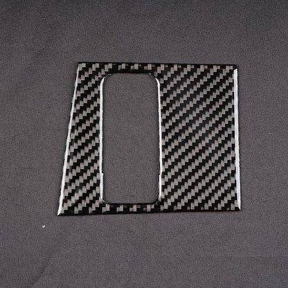 NVCNX Real Premium Carbon Fiber for Toyota Tundra 2022-2026 / Sequoia 2023-2026 2024 2025 Center Console Electronic Handbrake Button Panel Cover Interior Trim Accessories Overlay Sticker Decal 1PC