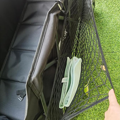 Cargo Net for Utility Folding Wagon, Stroller Wagon, Folding Trolley Cart, Beach Cart Extra Storage Space Large Storage Capacity Net Wagon