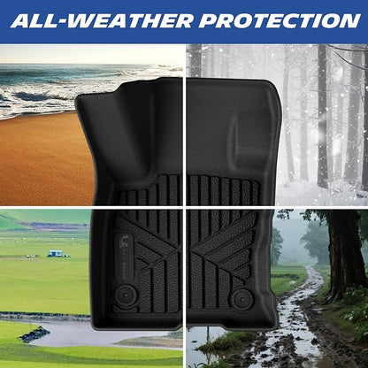 Michelin Vehicle Mats, All-Weather TPE Custom Fit Liner for 2021-2026 Ford Bronco Sport, Premier