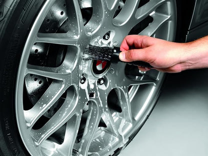 Griot's Garage Lug Nut Cleaning Brush for Car Detailing Wheels and Tires, Exterior Auto Detail Products and Supplies, 15597, Black