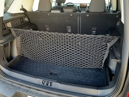 Trunk Envelope Style Automotive Elastic Mesh Cargo Net for Ford Bronco Sport 2021-2025 - Trunk Organizers and Storage - Luggage Net for SUV - Best Car Organizer for Ford Bronco Sport