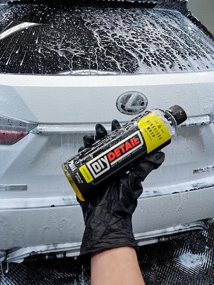 diy detail Rinseless Wash V2 – Waterless Car Wash & Rinseless Soap Alternative | Streak-Free Auto Detailing Solution | Safe for PPF, Ceramic Coating, All Vehicle Surface | 16oz Bottle