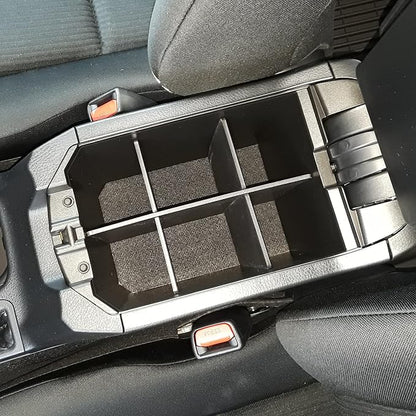 Vehicle OCD - Center Console Organizer for Toyota RAV4 (LE, XLE, Adventure ONLY) (2013-2018) - Made in USA - SLX108