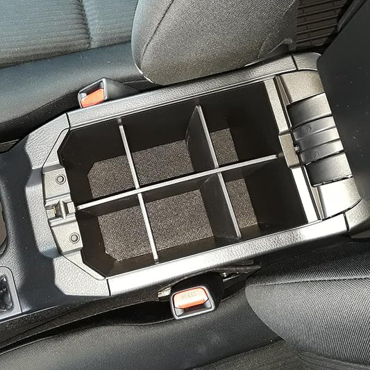 Vehicle OCD - Center Console Organizer for Toyota RAV4 (LE, XLE, Adventure ONLY) (2013-2018) - Made in USA - SLX108