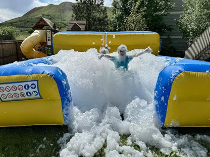 Foam Powder Pack of 4, Makes up to 480 Gallons of Party Fun for Bubble Cannons, It's a hit with the FOAMO and Other Small Party Foam Makers