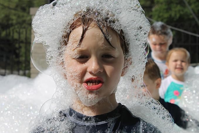 Foam Party Machine Solution - Powder Pack of 10 for Several Hundred Gallons of Foam Solution - Most Trusted Available - Great for Bubble Party Cannons