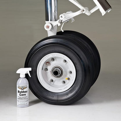 Ceramic Tire Dressing Protector, No Tire Shine, No Dirt or Brake Dust Attracting Residue 16 Fl. oz (2-Pack) Satin/Matte Finish Stays Clean Longer Cleans Up Easier Aircraft Grade