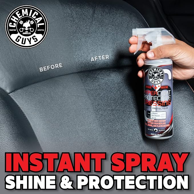 Chemical Guys TVD111 G6 HyperCoat High Gloss Coating Protectant Sprayable Dressing (Works on Vinyl, Rubber, Plastic, Tires and Trim) Safe for Cars, Trucks, Motorcycles, RVs & More, 128 fl oz (1 Gal)