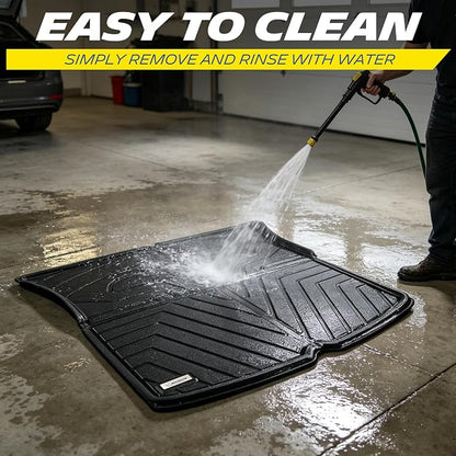 Michelin Vehicle Mat, All-Weather TPE Custom Fit Liner for Tesla Model Y 5 Seat Trunk Mat 2025-2027 (1 Piece), Elite