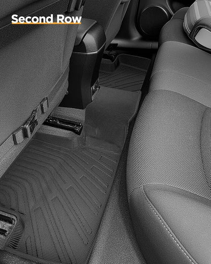 All Weather Floor Mats for Chevy Cruze 2011 2012 2013 2014 2015, Non-Slip Waterproof TPE Liners Custom Fit Front & Rear Row, Heavy Duty Car Accessories