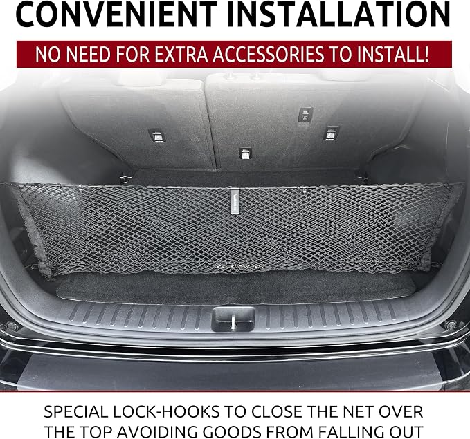 Trunknets Inc Envelope Style Trunk Cargo Net for Hyundai Tucson 2015 2016 2017 2018 2019 2020 2021 New