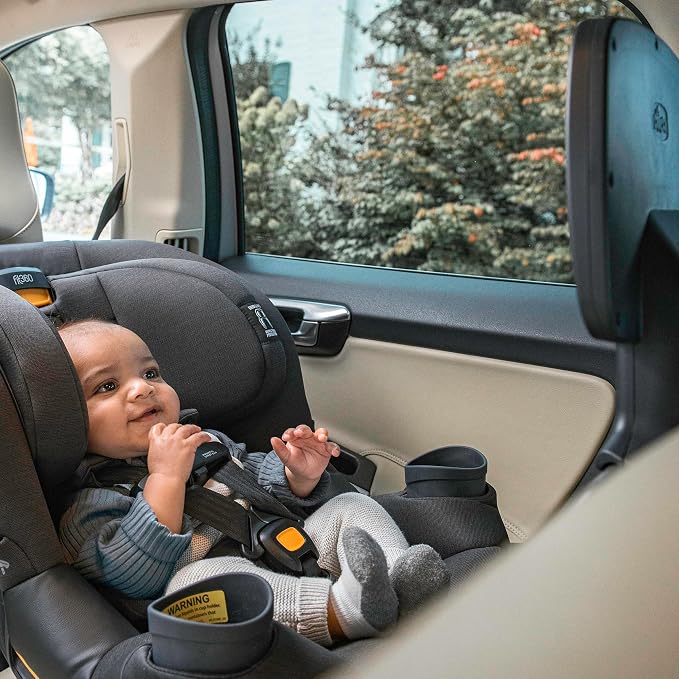 Chicco Fit360 Mirror Car Seat Accessory for Fit360 Rotating Convertible Car Seat, Shatter-resistant, For Rear-Facing, Anthracite/Grey