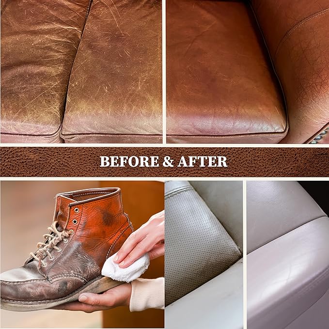 Lexol All Leather Cleaner 16.9 oz – Deep Cleaning formula for car interior, couches, furniture, shoes, boots, purses, jackets, gloves, saddles and motorcycle gear