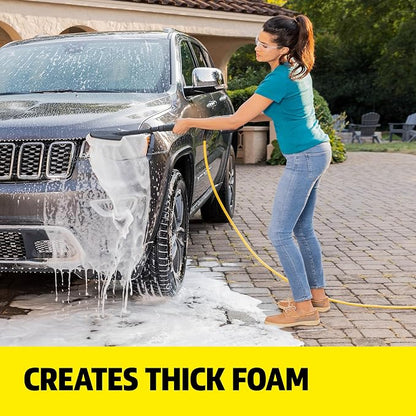 KÄRCHER Vehicle Wash and Wax, Pressure Washer Detergent, Cleans Cars, Bikes, Trucks, Boats and More, Highly Concentrated, Makes up to 40 gal of Cleaner