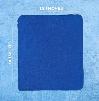 Cotton Shop Towels - Pack of 50 Cleaning Rags 12'' x 14'' - Super Soft and Absorbent Shop Rags for House - Multipurpose Cleaning Towels for Automobiles, Industries, Garage