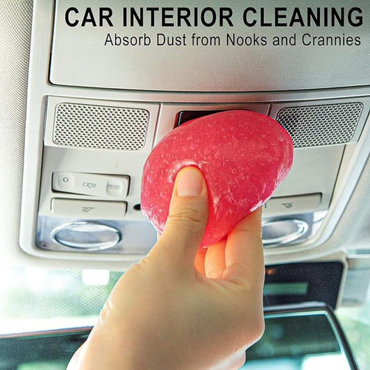 TICARVE 2Pack Cleaning Gel Car Putty Car Clean Putty Gel Auto Tools Car Interior Cleaner Car Cleaner Car Cleaning Slime Car Assecories Keyboard Cleaner Rose (320g/11.2oz)
