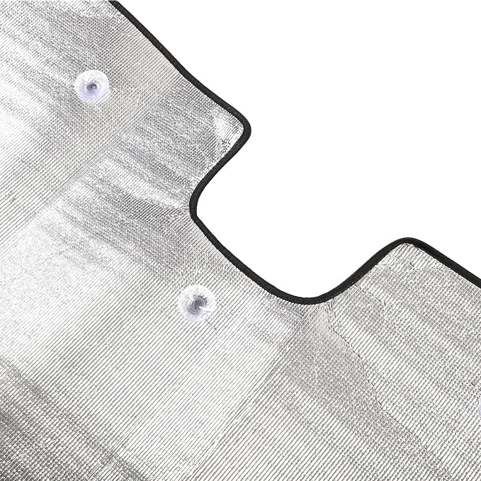 Windshield Sun Shade Compatible with Mercedes-Benz GLC 2022-2025 Foldable Front Windshield Sunshade Protector, Block UV Rays Keep Your Car Cooler