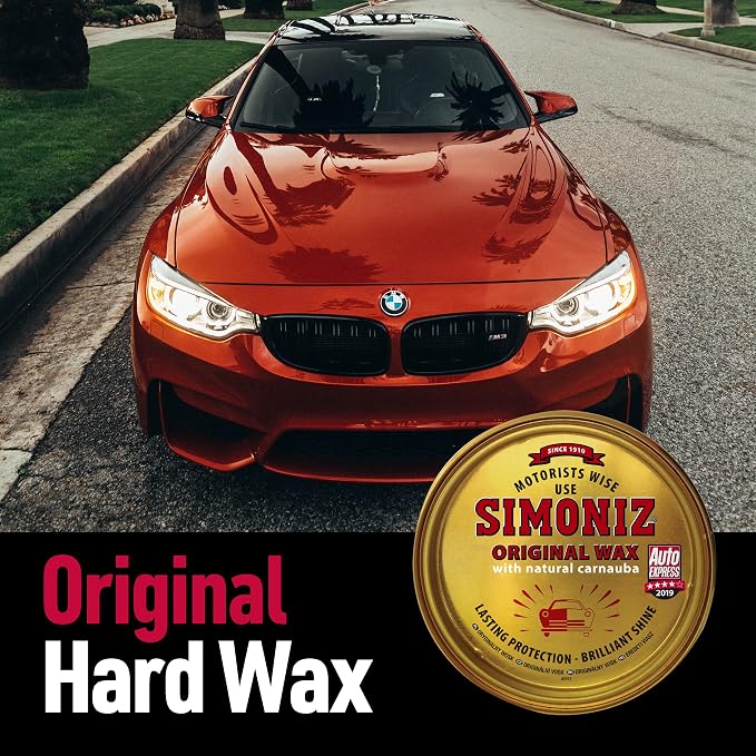 Simoniz SIM0010A 150G Original Carnauba Wax for Polishing, Paint Protection