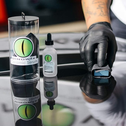 Ceramic Serum Kit, Ceramic Coating, Detailing Kit, Car Detailing Supplies, Protect Collection, 8 Oz Serum with Application Accessories