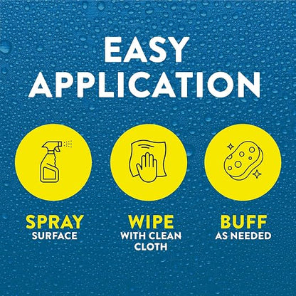 Protectant Spray, Provides Sun Protection for Cars, Boats, RVs, Vinyl, Tires and Outdoor Furniture, 32 Fl Oz Spray Bottle