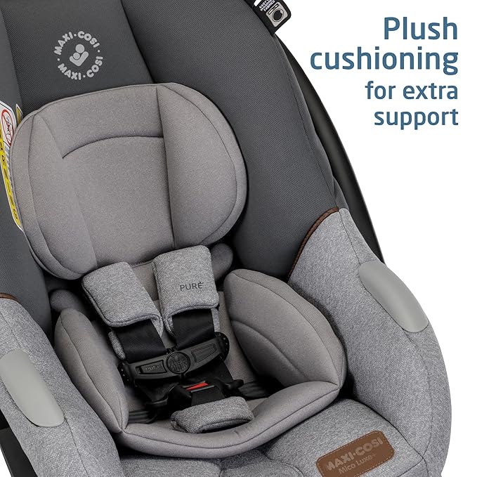 Maxi-Cosi Mico Luxe+ Baby Car Seat: Infant Car Seat with Base and Versatile Baby Carrier Seat Functionality, Urban Wonder