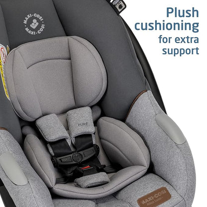 Maxi-Cosi Mico Luxe+ Baby Car Seat: Infant Car Seat with Base and Versatile Baby Carrier Seat Functionality, Urban Wonder