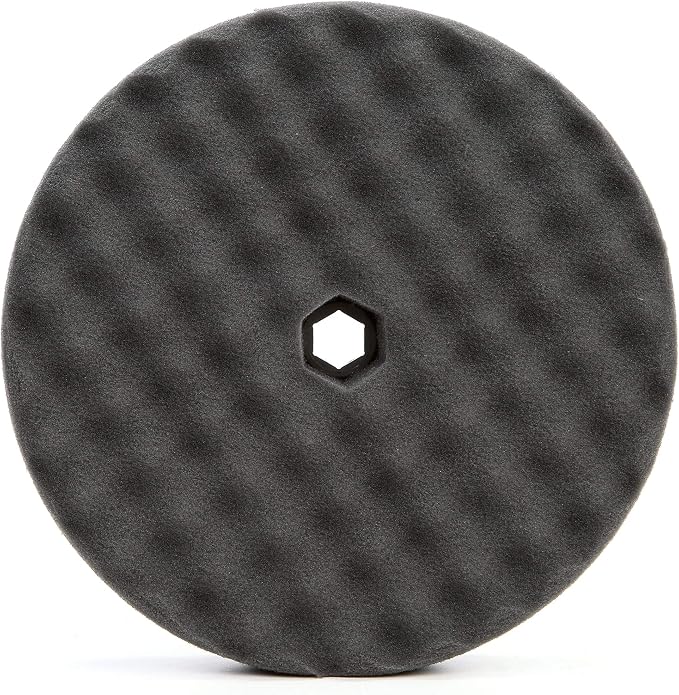 3M Perfect-It Foam Compounding Pad, 05707, 8 in, Hook & Loop Grip, Double-Sided, Polish Pad for Automotive, Professional-Grade Finish