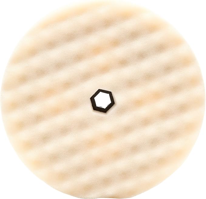 3M 05706 Perfect-It Foam Compounding Pad, 8 in , White