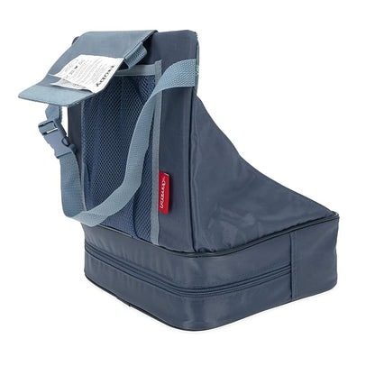Nuby Easy Go Booster Seat for Kitchen Chair - Travel Booster Seat for Babies and Toddlers - 9+ Months - Holds up to 35 Pounds - Blue
