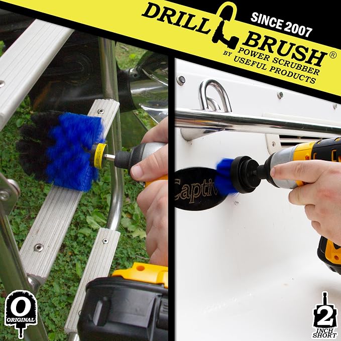 Boat Accessories and Cleaning Supplies - Aquatic Cleaning Accessories and Tools - Boat Hull Cleaner Solutions - Barnacles Blasting Brush Set - Fish & Turtle Tank Cleaner - Aquatic Tool - Pool Scrubber