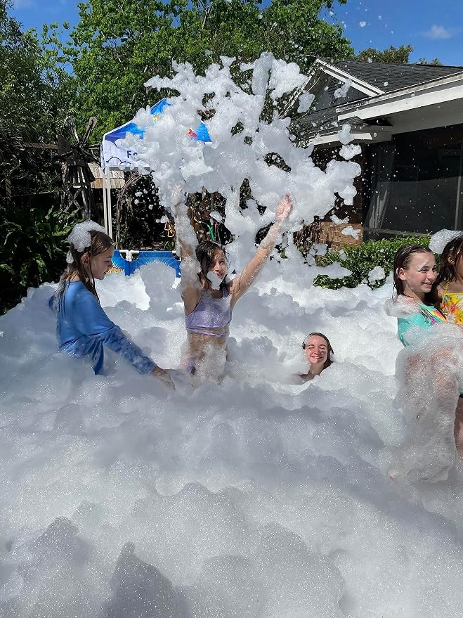 Partymachines Foam Powder - Great for the Skeptic who Want to use Powder Packs in Their Foam Cannon - Test This Product in the Large Party Bubble generators - just Like the Video on This Page