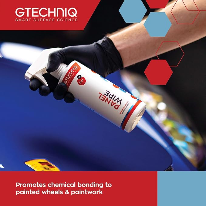Gtechniq Panel Wipe for Car Cleaning 17 fl oz | Pre-Sealant, Fragrance-Free, Easy to Apply and Long-Lasting Results