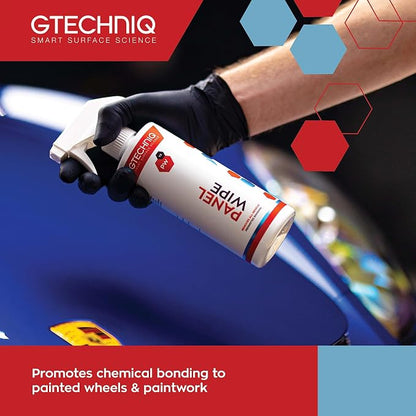 Gtechniq Panel Wipe for Car Cleaning 17 fl oz | Pre-Sealant, Fragrance-Free, Easy to Apply and Long-Lasting Results