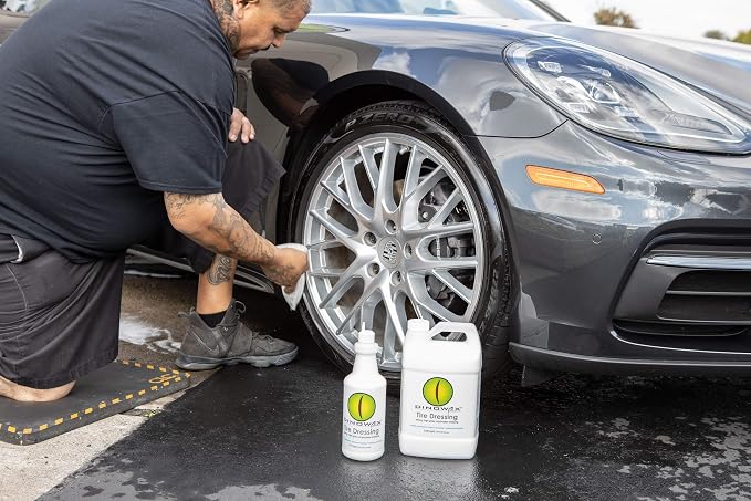Tire Dressing | High Gloss Long Lasting Automotive Dressing | Professional-Grade (640 Oz)