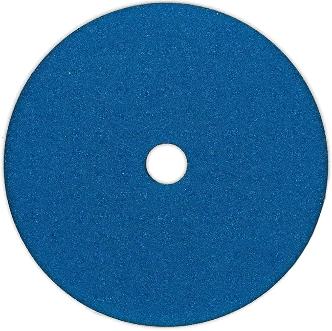 RUPES 9.DA180H Pack of 12 Blue D-A Coarse Cutting Foam Pads 180mm | Ideal for Paint Correction & Gloss Enhancement | Mild to Severe Defect Removal | Compatible with 6" Backing Plate