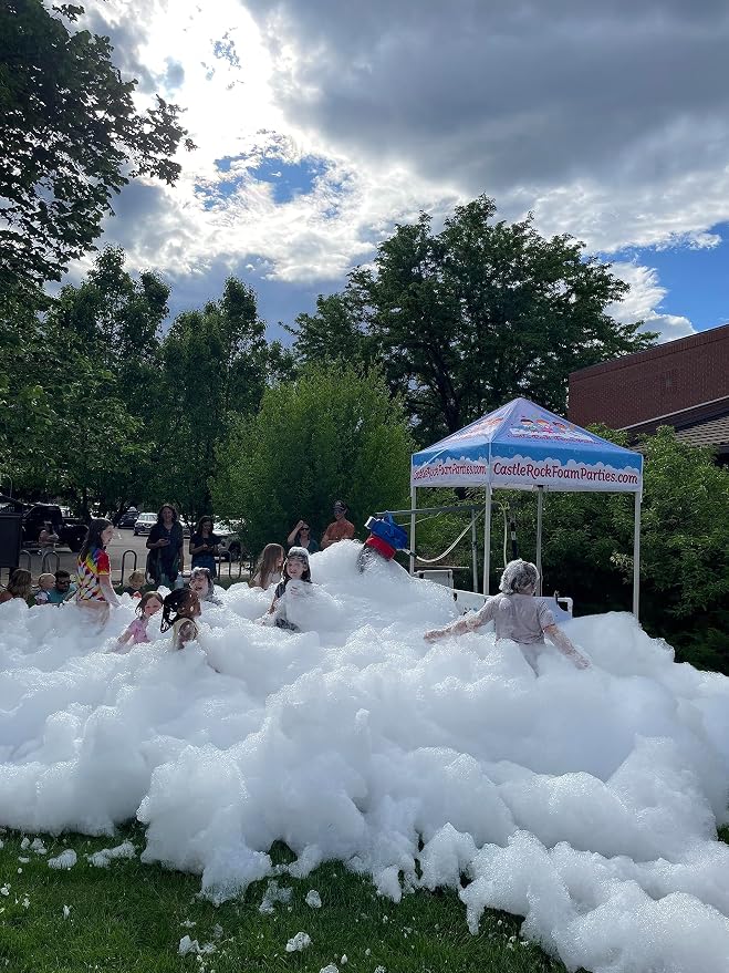 Partymachines Foam Powder - Great for the Skeptic who Want to use Powder Packs in Their Foam Cannon - Test This Product in the Large Party Bubble generators - just Like the Video on This Page