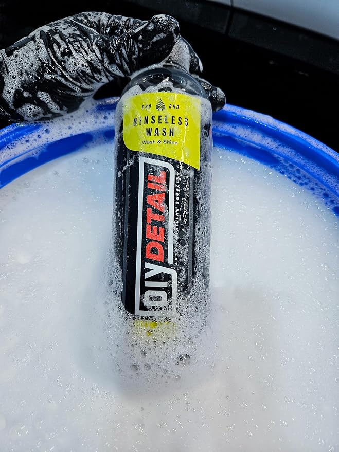 diy detail Rinseless Wash V2 – Waterless Car Wash & Rinseless Soap Alternative | Streak-Free Auto Detailing Solution | Safe for PPF, Ceramic Coating, All Vehicle Surface | 16oz Bottle