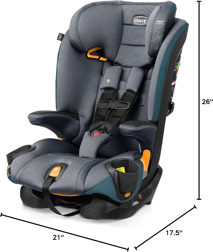 Chicco MyFit Harness + Booster Car Seat, 5-Point Harness and High Back Seat
