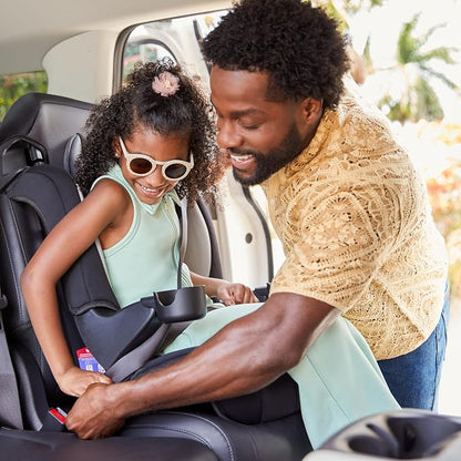Safety 1st Grand 2-in-1 Booster Car Seat, Converts from High Back to Belt-Positioning Booster, High Back Seat for Kids 40-65, and Belt-Positioning 40-100 Pounds, Old Soul