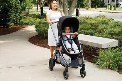 Maxi-Cosi Siena CP Modular Travel System, Car Seat and Stroller Combo, Stone Glow