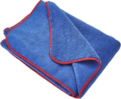 Gtechniq MF2 Microfiber Drying Towel 450GSM 23.6"x35.4" | Ultra Soft, Super Absorbent, Short Pile Wicks Away Water, Reduces Marring and Gloss Loss, Machine Washable
