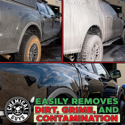Chemical Guys CWS20864 Watermelon Snow Foam Car Wash Soap (Works with Foam Cannons or Bucket Washes) For Cars, Trucks, Motorcycles, RVs & More, 64 fl oz (Half Gallon) Watermelon Scent