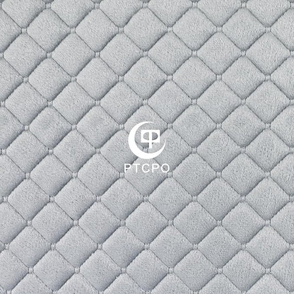 Soft Car Steering Wheel Cover for Sedan, SUV, Warm Luxury Velvet, Odorless, Universal, Anti Slip, Summer Winter, Gray, D Shape(Flat Bottom)