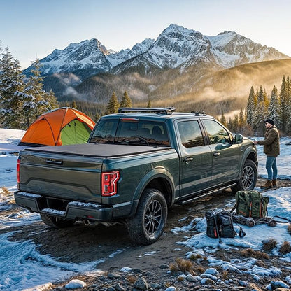 AUTOSAVER88 Soft Roll Up Truck Bed Tonneau Cover Compatible with Dodge Ram 1500 2019-2026 New Body Style 5.7ft w/o RamBox
