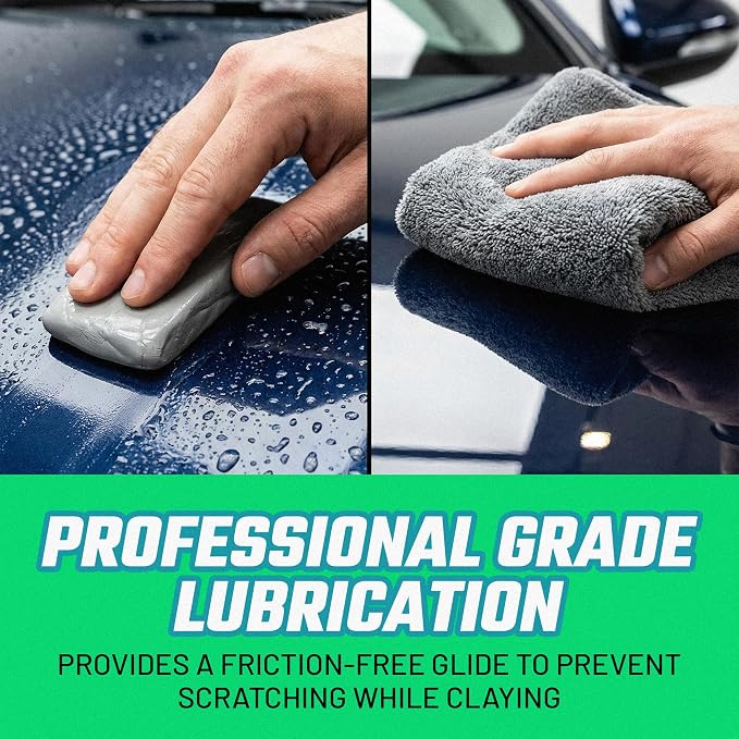 Gottom Detail Spray - Quick & Easy Waterless Detailer - 128 oz - Streak-Free Shine, Removes Prints & Smudges, Clay Bar Lubricant, Wax Support, Safe for Paint, Glass, Trim - Scented with Turbo Tiki
