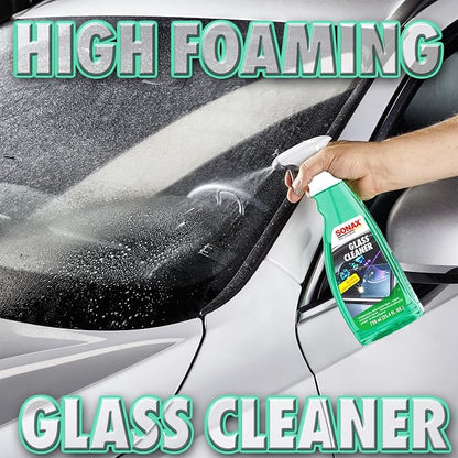 SONAX Ultimate Car Detailing Kit | 11-Piece Complete Car Care Set | Car Wash Shampoo, Wheel Cleaner, Tire Gloss Gel, Ceramic Detailer, Dashboard & Glass Cleaner | Microfiber Towels, Wash Mitt & Bucket