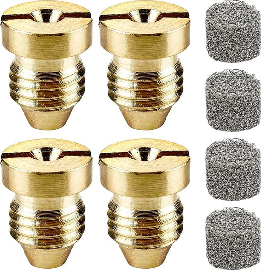 RIDGE WASHER 1.1 mm Orifice for Foam Cannon and Foam Maker, 4-Pack | Universal Thread Nozzle Tips, Mesh Filter